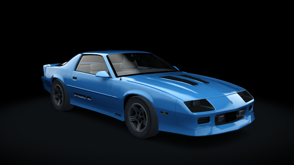 Chevrolet Camaro IROC-Z 1990, skin 23_bright_blue