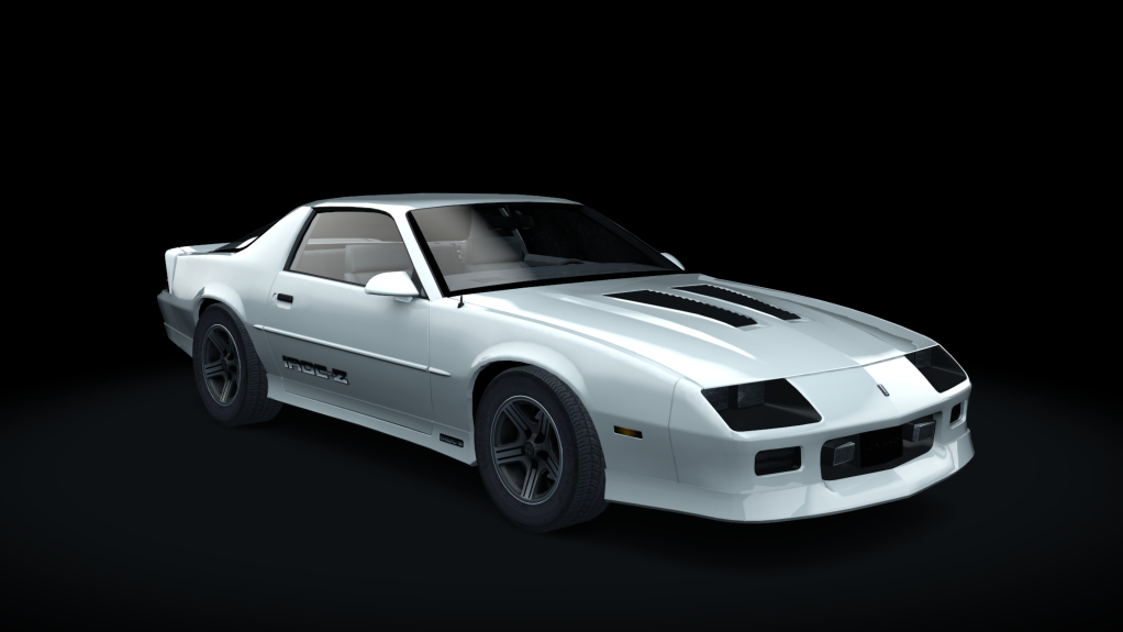 Chevrolet Camaro IROC-Z 1990, skin 40_white