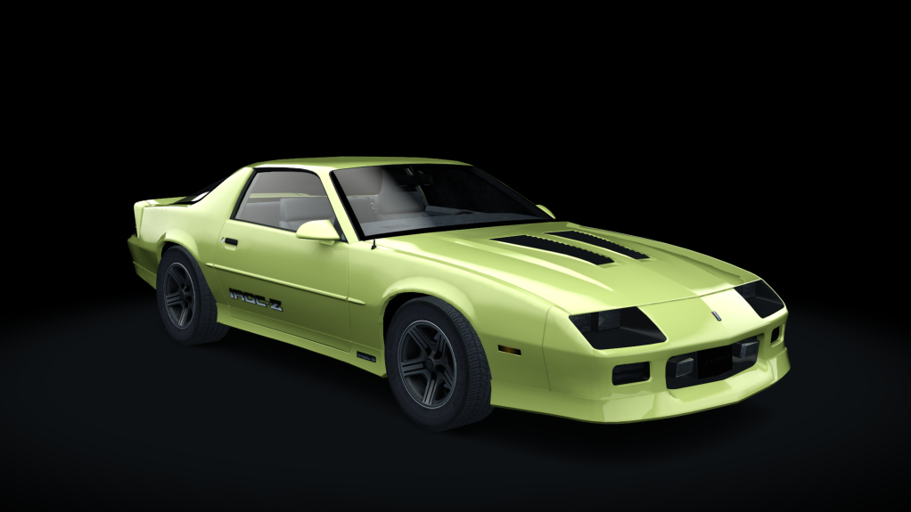 Chevrolet Camaro IROC-Z 1990, skin 51_yellow