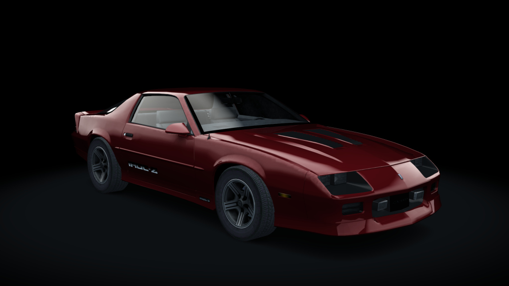 Chevrolet Camaro IROC-Z 1990, skin 74_dark_red