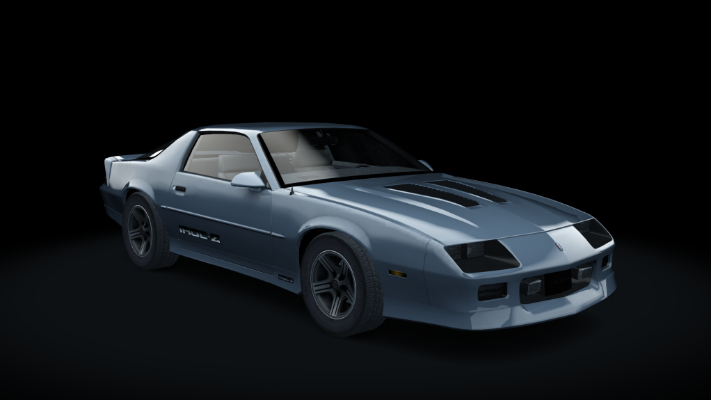 Chevrolet Camaro IROC-Z 1990, skin 87_medium_gray