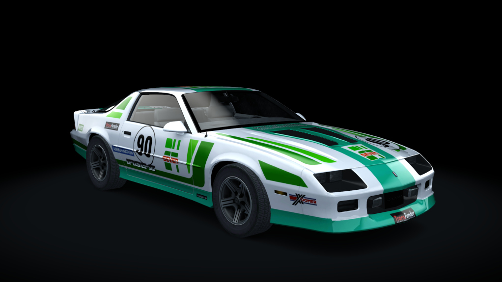 Chevrolet Camaro IROC-Z 1990, skin livery_2