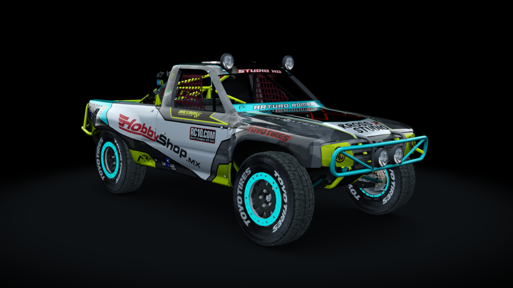 BLXKBOX ~ Toyota Stadium Truck, skin AR117 TROPHY TRUCK