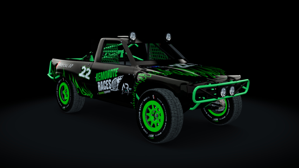 BLXKBOX ~ Toyota Stadium Truck, skin Kemonote Races