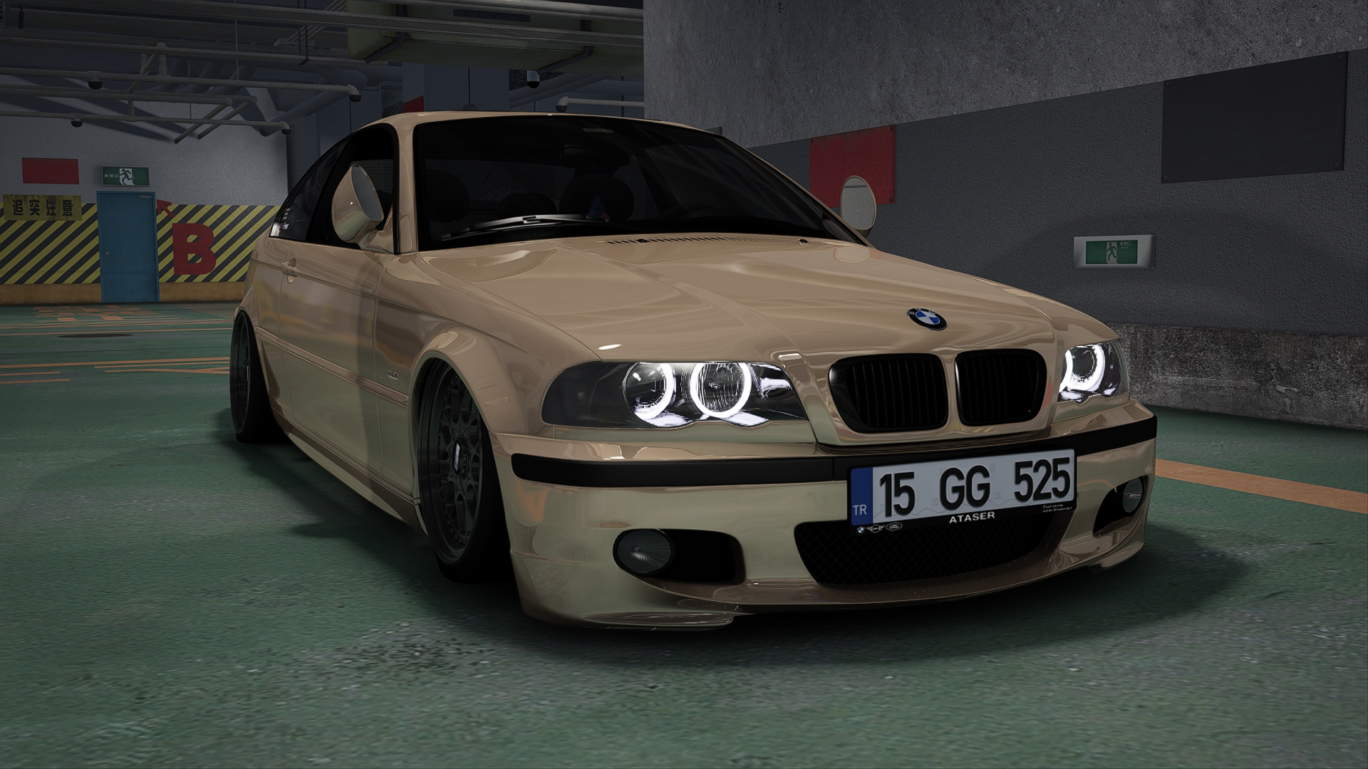 BMW 330Ci E46, skin 10-Kalahari Beige