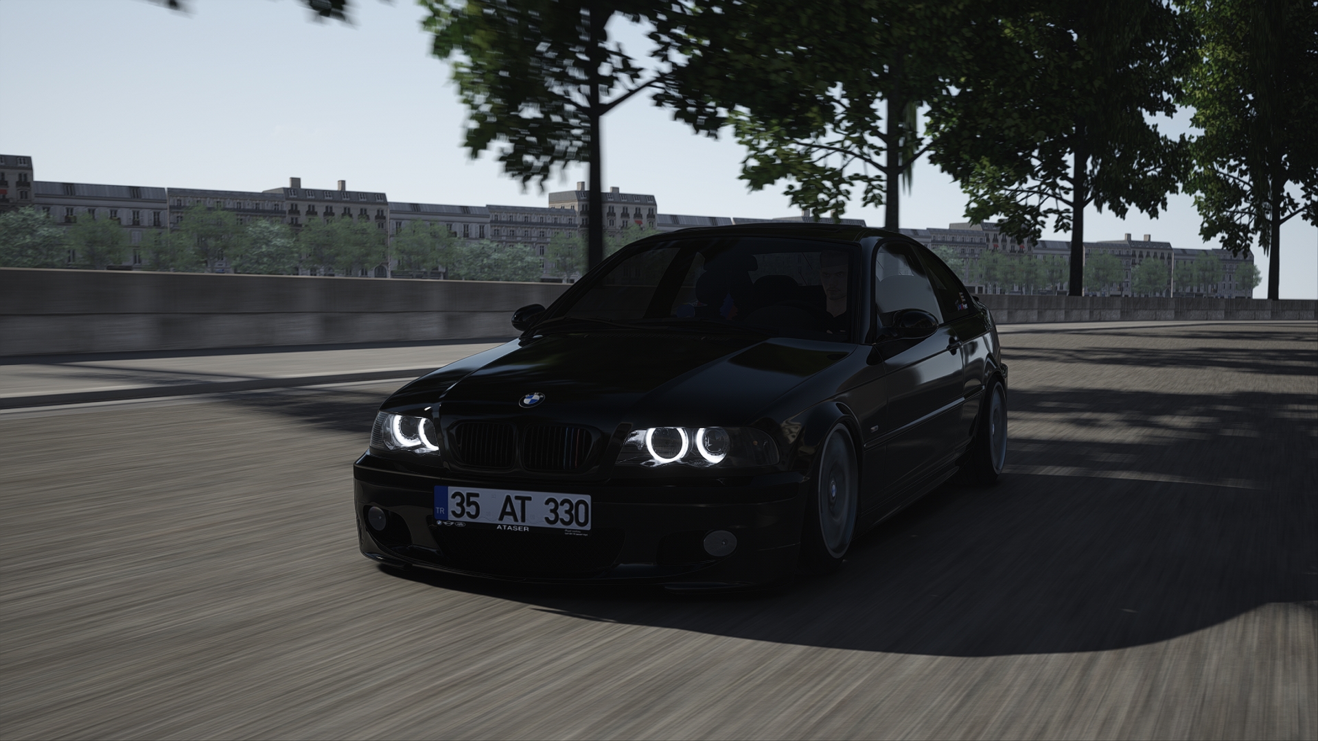 BMW 330Ci E46, skin 8-Jet Black