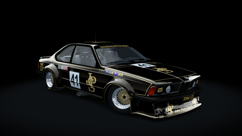 ATCC GrpC BMW 635csi(V2), skin 1982 Bathurst - Hulme-Brook #41