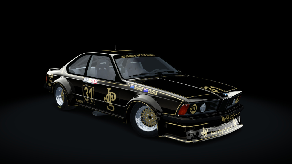 ATCC GrpC BMW 635csi(V2), skin 1983 Bathurst - Richards-Gardner #31