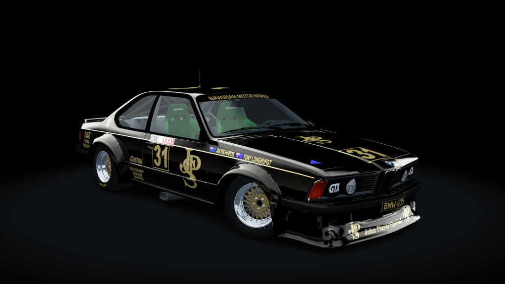 ATCC GrpC BMW 635csi(V2), skin 1984 Bathurst - Richards-Longhurst #31