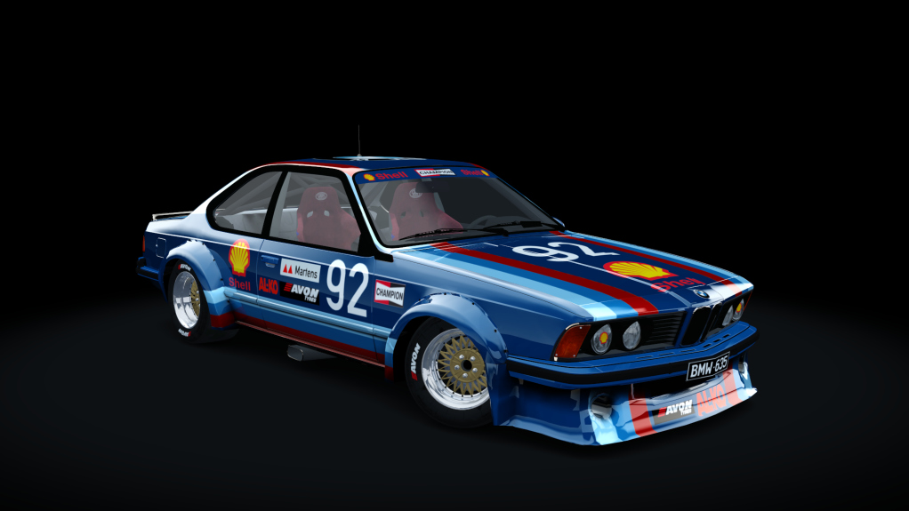 ATCC GrpC BMW 635csi(V2), skin Z92