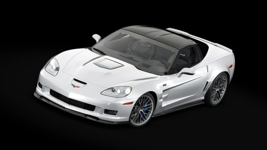 Chevrolet Corvette ZR1, skin artic_white