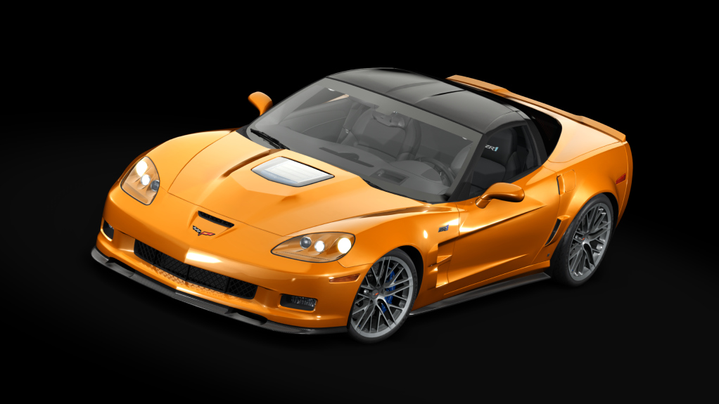 Chevrolet Corvette ZR1, skin atomic_orange