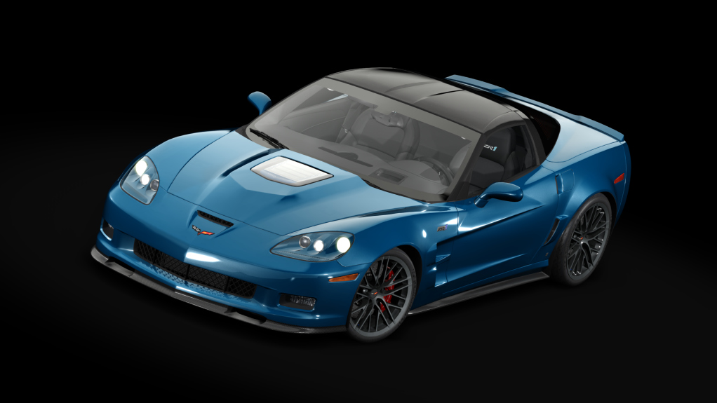 Chevrolet Corvette ZR1, skin bz_dark_blue_metallic