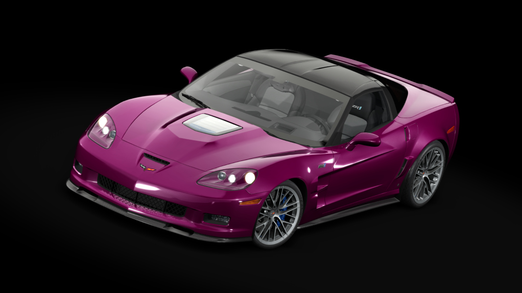 Chevrolet Corvette ZR1, skin bz_deep_purple