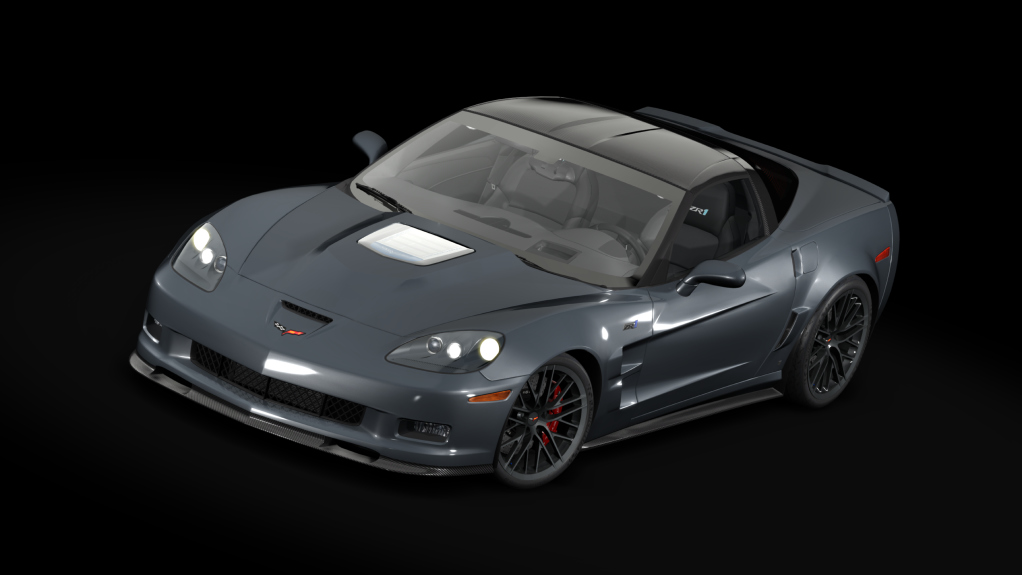 Chevrolet Corvette ZR1, skin bz_grey_semigloss
