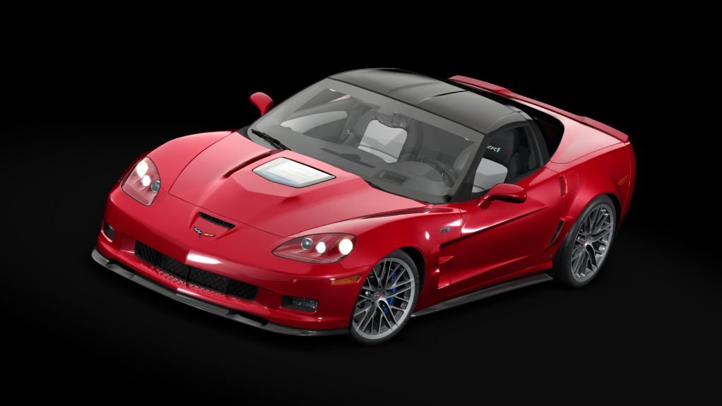 Chevrolet Corvette ZR1, skin crystal_red_tincoat