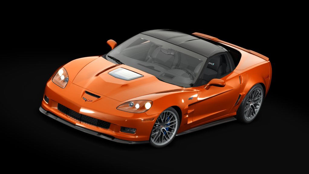 Chevrolet Corvette ZR1, skin inferno_orange_metallic