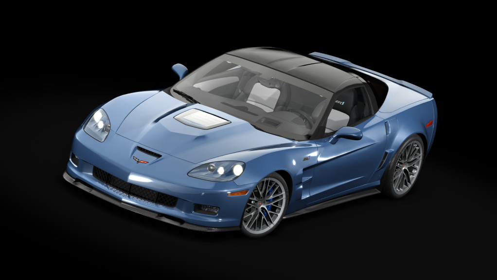 Chevrolet Corvette ZR1, skin supersonic_blue_metallic