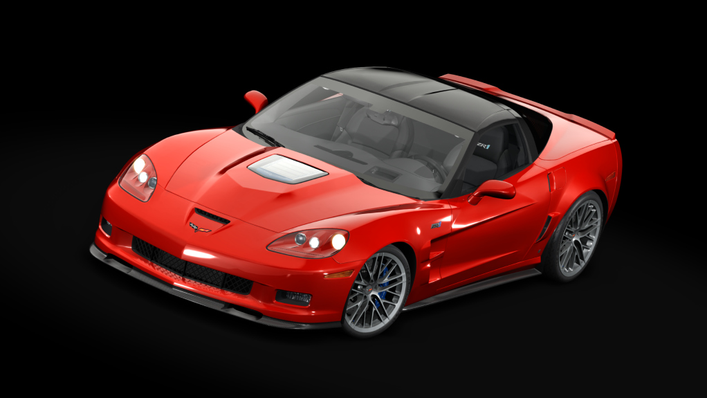 Chevrolet Corvette ZR1, skin torch_red