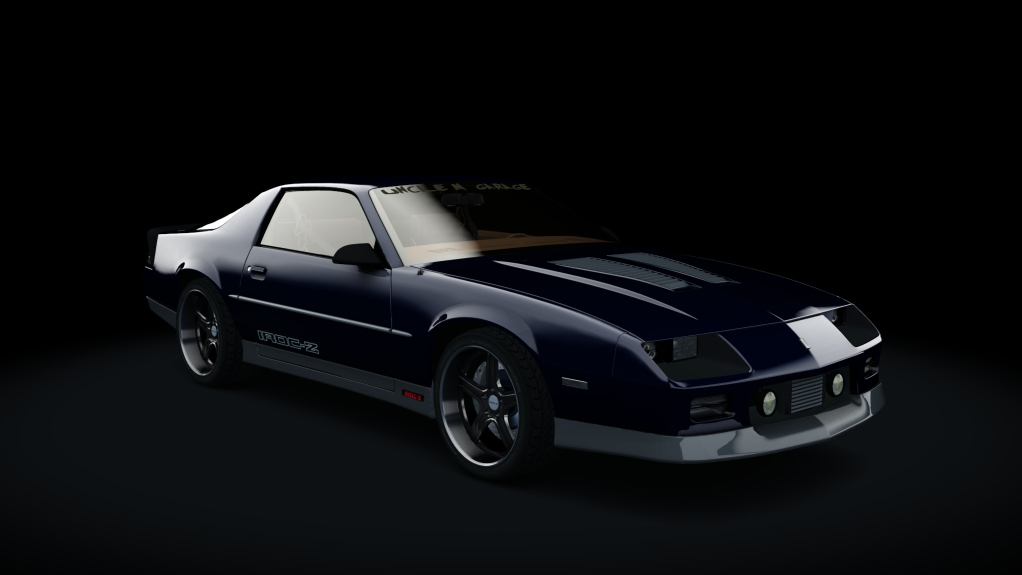 1990 Chevrolet Camaro Iroc-Z Tuned, skin dark_blue