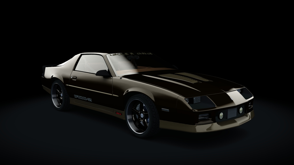 1990 Chevrolet Camaro Iroc-Z Tuned, skin dark_brown