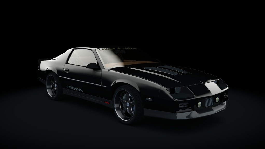 1990 Chevrolet Camaro Iroc-Z Tuned, skin dark_gray
