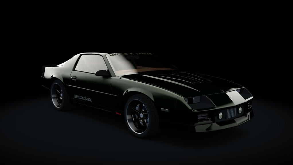 1990 Chevrolet Camaro Iroc-Z Tuned, skin dark_green