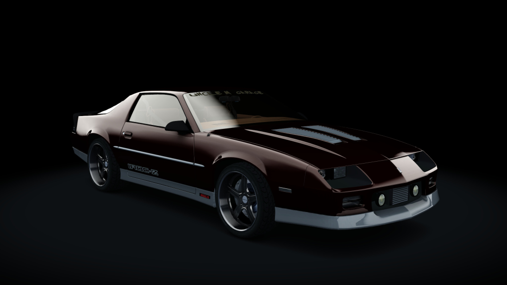 1990 Chevrolet Camaro Iroc-Z Tuned, skin dark_red