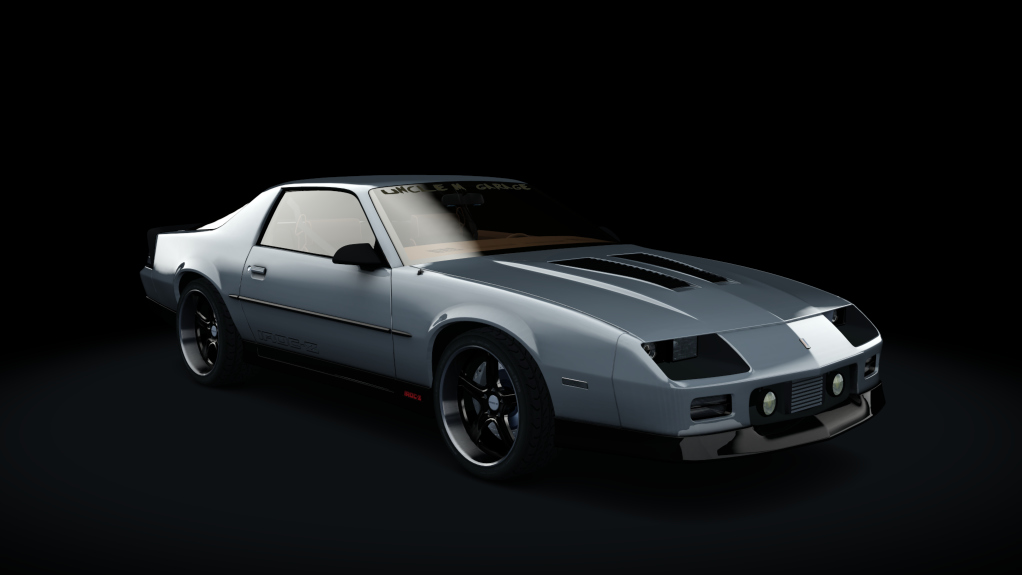 1990 Chevrolet Camaro Iroc-Z Tuned, skin silver