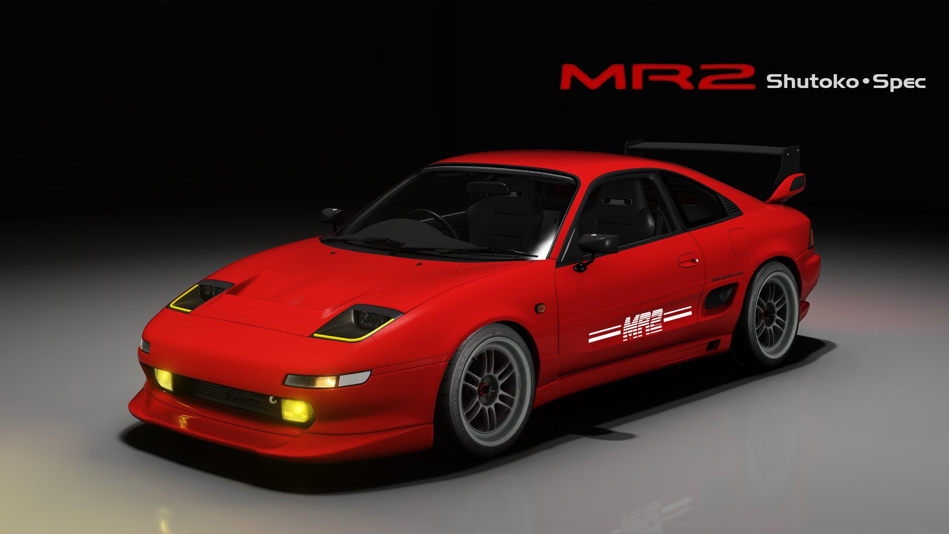 Toyota MR2 Shutoko•Spec, skin itsdraik_01_super_red_2_3e5