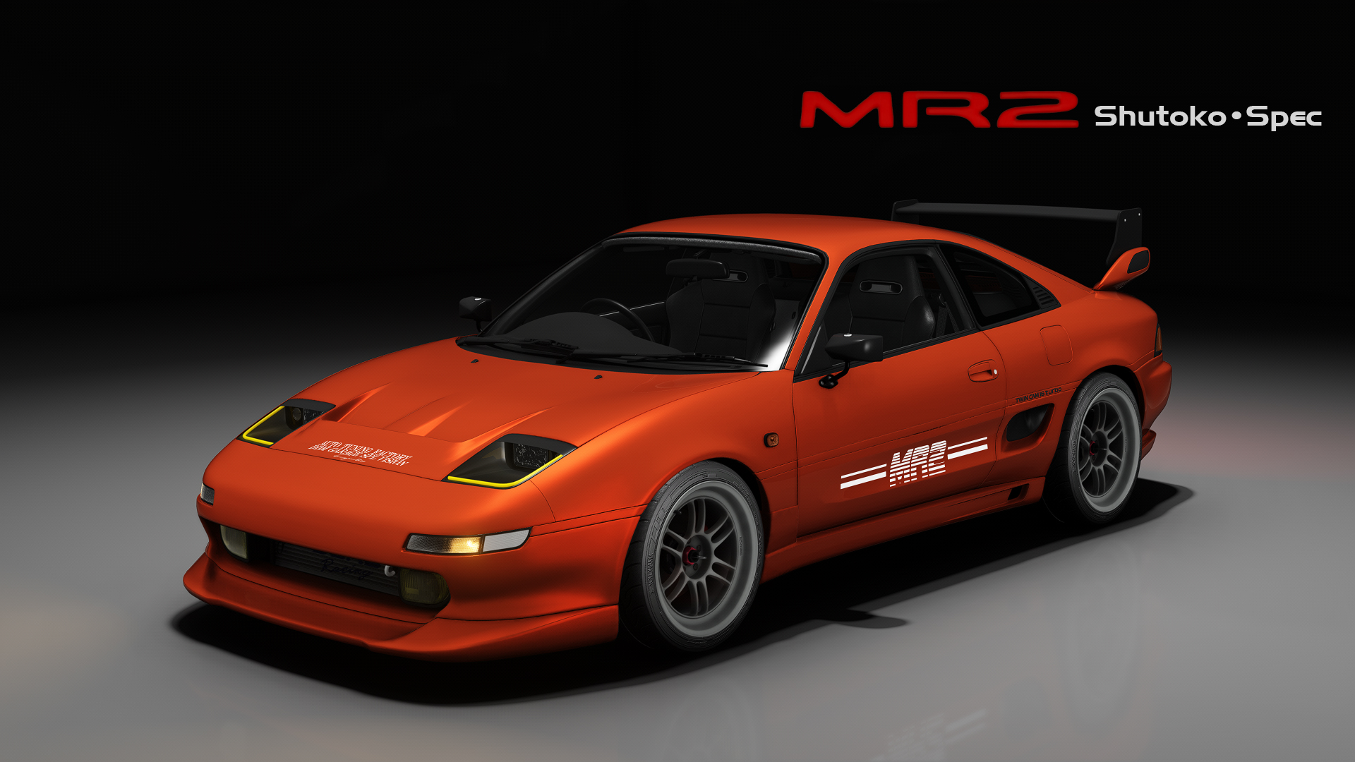 Toyota MR2 Shutoko•Spec, skin itsdraik_02_orange_mica_metallic_3l1