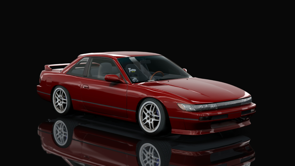 DWG Nissan 240sx Sil Swap, skin Red