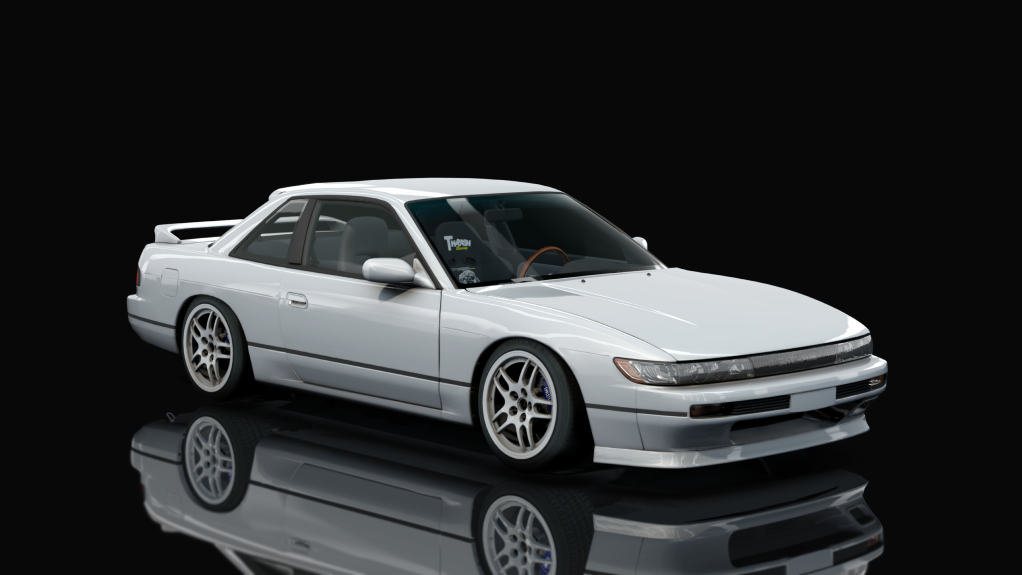 DWG Nissan 240sx Sil Swap, skin Super_White