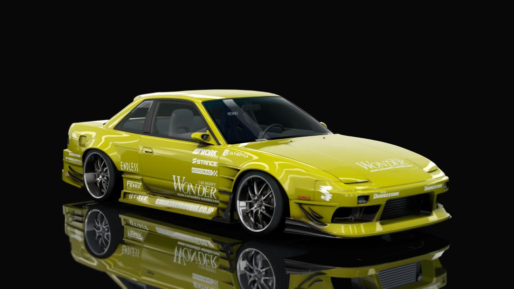 DWG Nissan 240sx Car Modify Wonder, skin Kyoto_ASB