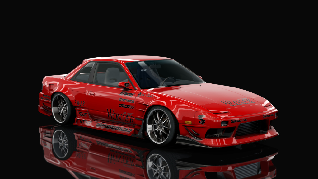 DWG Nissan 240sx Car Modify Wonder, skin Nara_ASB