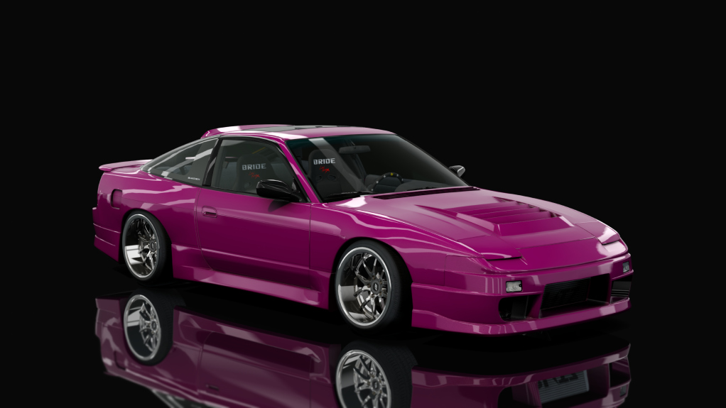 DWG Nissan 240sx SR20, skin burgberry