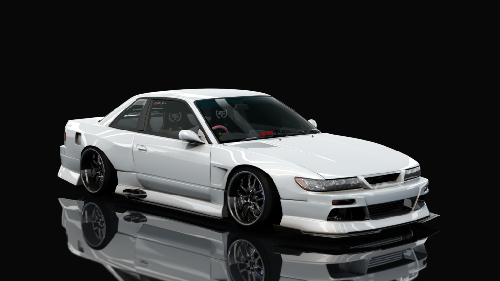 DWG Nissan Silvia PS13 Spirit Rei Miyabi, skin Super_White