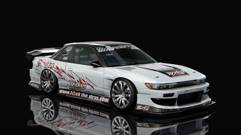 DWG Nissan Silvia PS13 Works 9, skin DG