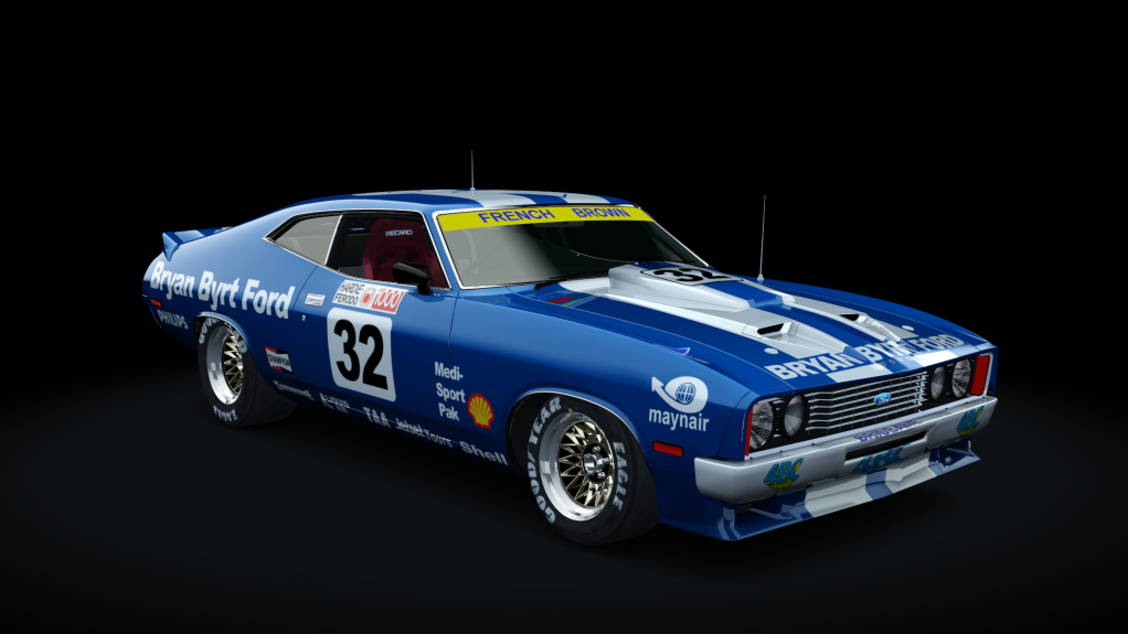 Ford Falcon XC - ATCC Group C (Ver.2), skin 1978 Bathurst - French-Brown #32