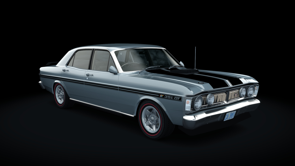 Ford Falcon XY GT 351 1971, skin quick_silver