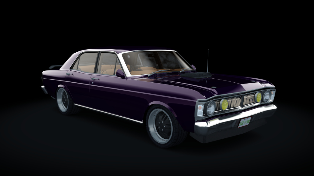 Ford Falcon XY GT 1971 Tuned, skin dark_purple