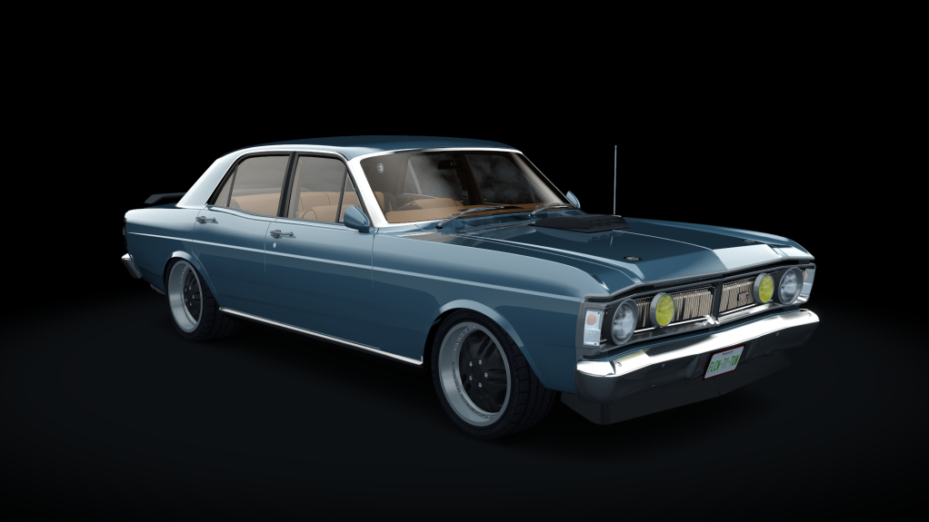 Ford Falcon XY GT 1971 Tuned, skin steel_blue