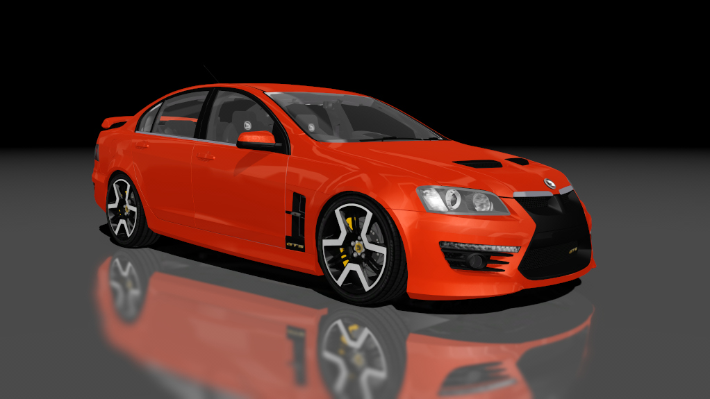 Holden HSV GTS E3 2011 Walkinshaw 800, skin Red Hot