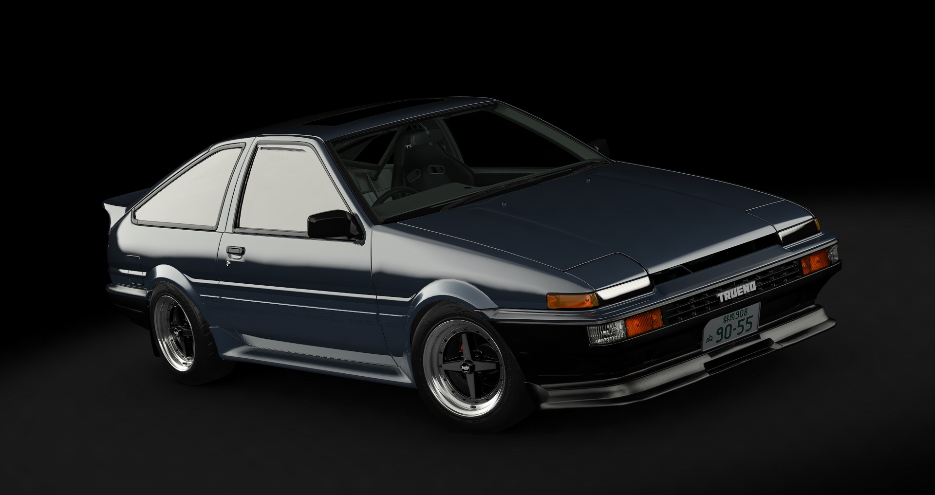 Toyota AE86 Tuned, skin 08_pastel_blue