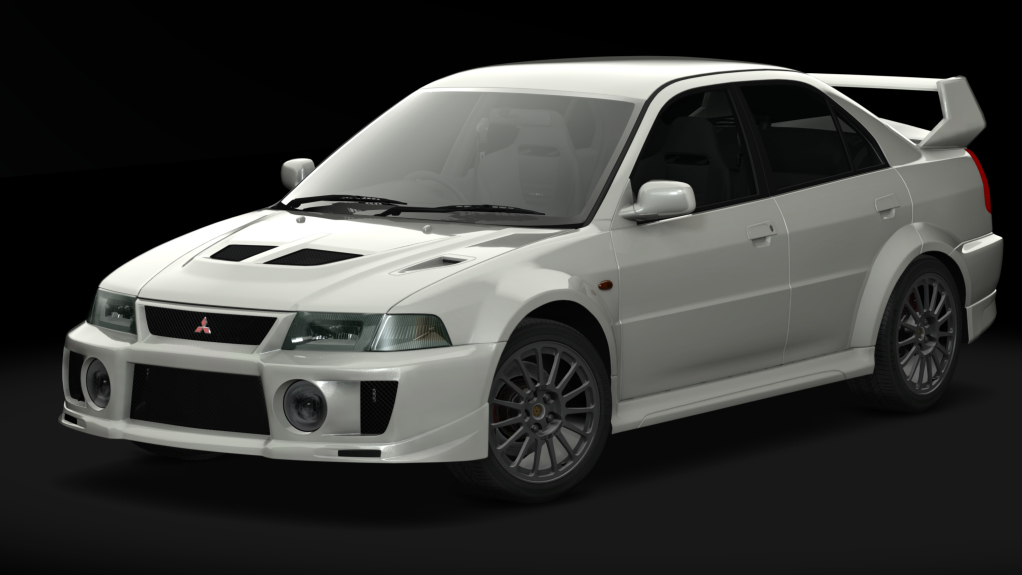Mitsubishi Lancer Evolution V '98, skin Satellite Silver Metallic
