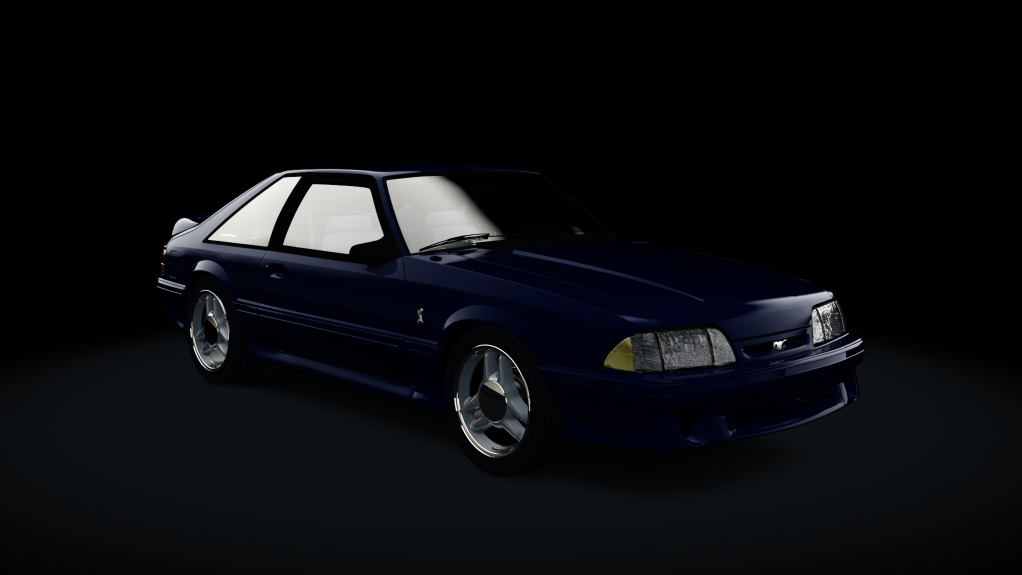 Ford Mustang SVT Cobra R, skin Blue