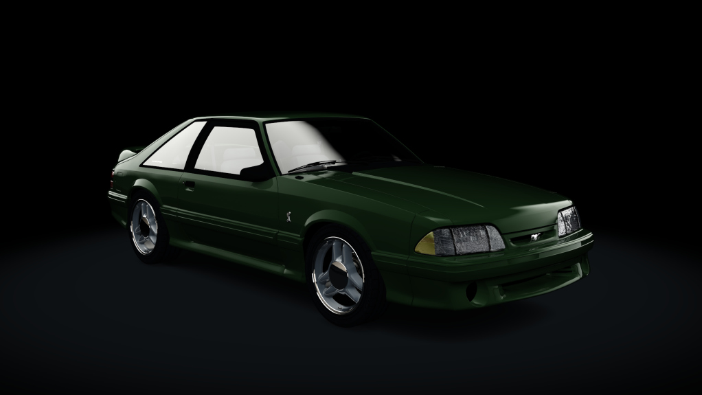 Ford Mustang SVT Cobra R, skin Green