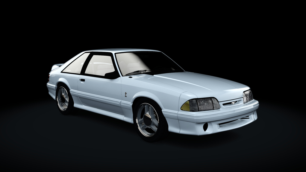 Ford Mustang SVT Cobra R, skin White