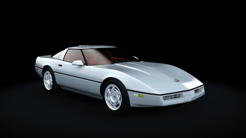 Chevrolet Corvette C4 ZR-1 - 1990, skin White