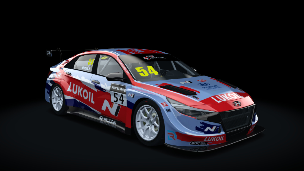 Hyundai Elantra N TCR CHALLENGE, skin 54_tcr_hyundai_elantra_Lukoil